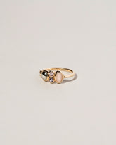  Bubble Dot Ring on light color background.