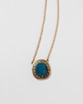  Scarab Necklace on light color background.