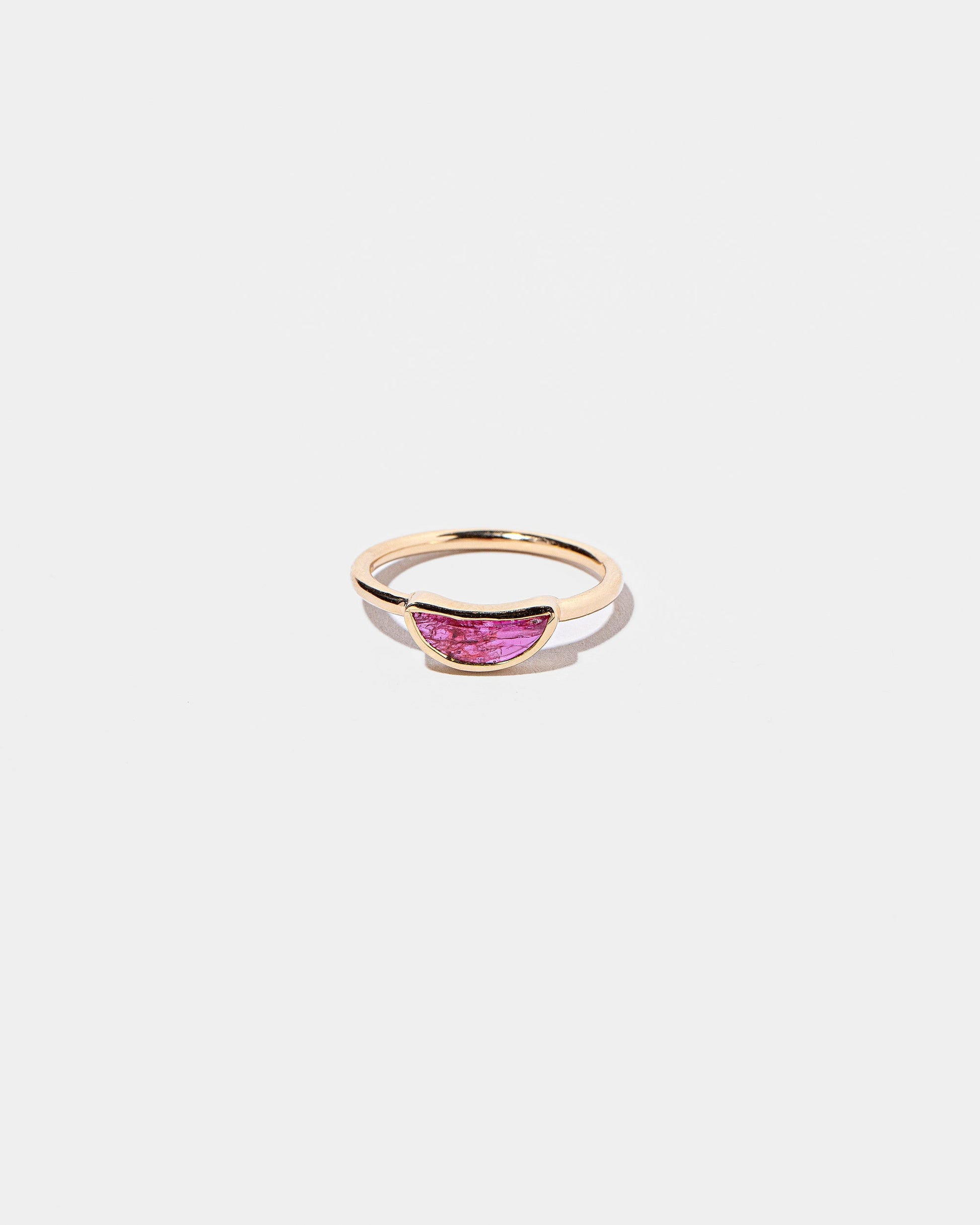 Passion Ring on light color background.